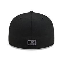 Load image into Gallery viewer, New York Yankees New Era 59fifty 5950 Black &amp; Charcoal Gray Fitted Hat