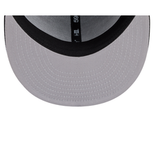 Load image into Gallery viewer, New York Yankees New Era 59fifty 5950 Black &amp; Charcoal Gray Fitted Hat