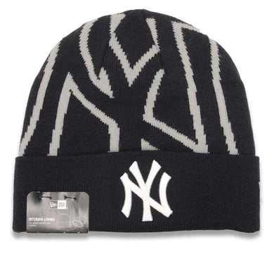 New York Yankees New Era Whiz Logo Knit interior lined Beanie