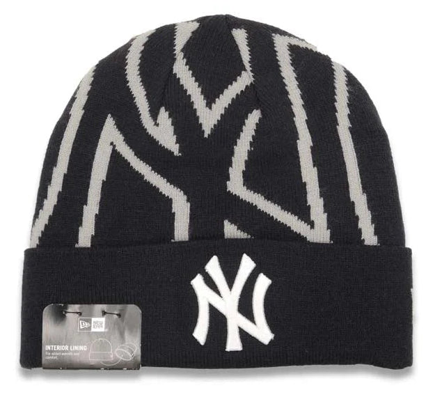New York Yankees New Era Whiz Logo Knit interior lined Beanie