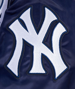 New York Yankees Script Tail Rib Satin Pro Standard Jacket