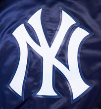 Load image into Gallery viewer, New York Yankees Script Tail Rib Satin Pro Standard Jacket