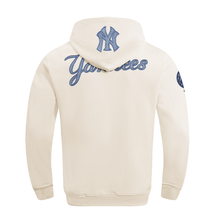 Load image into Gallery viewer, New York Yankees Varsity Blues Pro Standard Linen Cream Color Hoodie