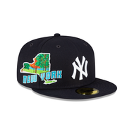 New York Yankees State View Side Patch 59Fifty 5950 New Era Fitted Cap