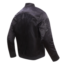 Load image into Gallery viewer, New York Yankees Triple Black Pro Standard Satin Jacket