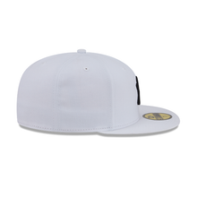 Load image into Gallery viewer, New York Yankees New Era 59fifty 5950 White &amp; Black Fitted Hat