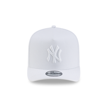 Load image into Gallery viewer, New York Yankees New Era White on White 9Fifty 950 A Frame Curved Bill Snapback Hat