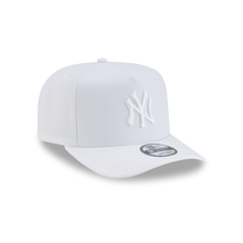 Load image into Gallery viewer, New York Yankees New Era White on White 9Fifty 950 A Frame Curved Bill Snapback Hat