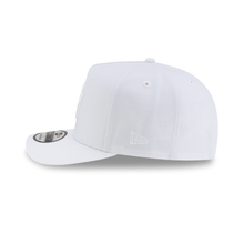 Load image into Gallery viewer, New York Yankees New Era White on White 9Fifty 950 A Frame Curved Bill Snapback Hat