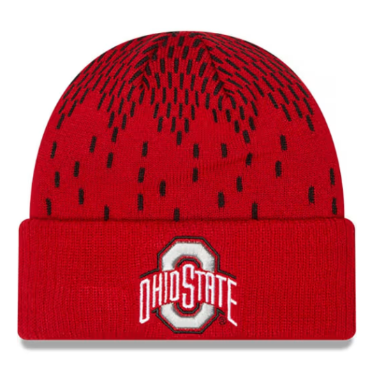 Ohio State Buckeyes New Era Knit Freeze Beanie