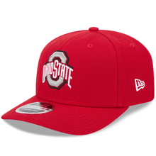 Load image into Gallery viewer, Ohio State Buckeyes New Era Sideline 970 9Seventy Stretch Snap Snapback Hat