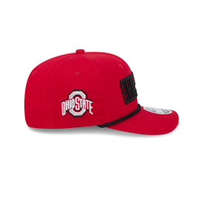 Load image into Gallery viewer, Ohio State Buckeyes New Era Sideline 970 9Seventy Stretch Snap Snapback Hat