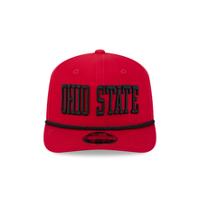 Load image into Gallery viewer, Ohio State Buckeyes New Era Sideline 970 9Seventy Stretch Snap Snapback Hat