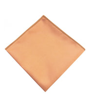 Load image into Gallery viewer, Solid Color Microfiber Pocket Squares - Hankies 10" X 10" in 35 Colors