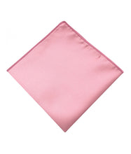 Load image into Gallery viewer, Solid Color Microfiber Pocket Squares - Hankies 10" X 10" in 35 Colors