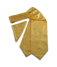 Load image into Gallery viewer, Paisley Microfiber Ascot &amp; Pocket Square