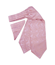 Load image into Gallery viewer, Paisley Microfiber Ascot &amp; Pocket Square