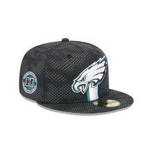 Load image into Gallery viewer, Philadelphia Eagles 5950 New Era Sideline 59Fifty Fitted Cap