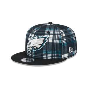 Philadelphia Eagles Plaid New Era 9Fifty 950 Snapback Cap