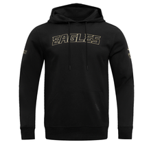 Load image into Gallery viewer, Philadelphia Eagles Black &amp; Gold Pro Standard Hoodie