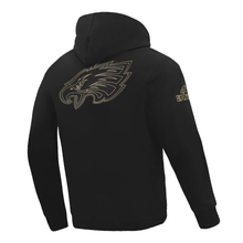 Load image into Gallery viewer, Philadelphia Eagles Black &amp; Gold Pro Standard Hoodie