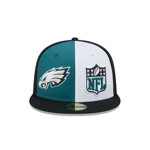 Load image into Gallery viewer, Philadelphia Eagles 59Fifty 5950 New Era Sideline Fitted Cap