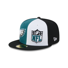 Load image into Gallery viewer, Philadelphia Eagles 59Fifty 5950 New Era Sideline Fitted Cap