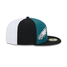 Load image into Gallery viewer, Philadelphia Eagles 59Fifty 5950 New Era Sideline Fitted Cap