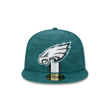 Load image into Gallery viewer, Philadelphia Eagles 59Fifty 5950 New Era Sideline Fitted Cap