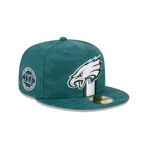 Philadelphia Eagles 59Fifty 5950 New Era Sideline Fitted Cap