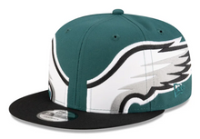 Load image into Gallery viewer, Philadelphia Eagles New Era 9Fifty 950 Snapback Helmet Pack Exclusive Cap