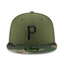 Load image into Gallery viewer, Pittsburg Pirates 59Fifty ALT3 Camouflage Bill 5950 New Era Fitted Cap