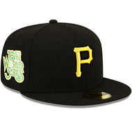 Pittsburg Pirates 59Fifty 76th World Series 5950 New Era Side Patch Fitted Hat