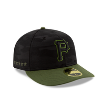 Load image into Gallery viewer, Pittsburg Pirates Camouflage 59Fifty New Era Low Profile 5950 Fitted Hat