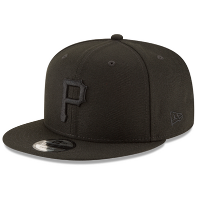 Pittsburg Pirates 9Fifty Double Black 950 New Era Snapback Hat
