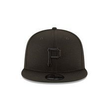 Load image into Gallery viewer, Pittsburg Pirates 9Fifty Double Black 950 New Era Snapback Hat