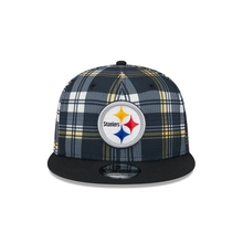 Load image into Gallery viewer, Pittsburgh Steelers New Era 9Fifty 950 Snapback Plaid Cap