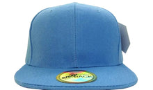 Load image into Gallery viewer, Plain Snapback Cap In 18 Colors # 1404-05