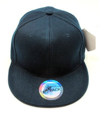 Load image into Gallery viewer, Plain Snapback Cap In 18 Colors # 1404-05