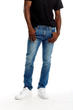 Load image into Gallery viewer, Premium Washed Slim Skinny Fit Stretch Denim Jeans # P005