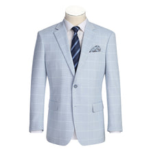Load image into Gallery viewer, Single Breasted Classic Fit Blazer # 294-64 Light Blue