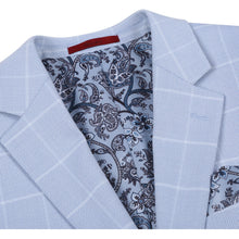 Load image into Gallery viewer, Single Breasted Classic Fit Blazer # 294-64 Light Blue