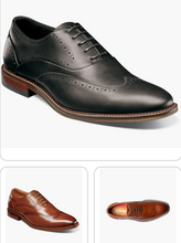 Load image into Gallery viewer, Stacy Adams Macarthur Wing Tip Oxford Dress Shoe