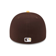 Load image into Gallery viewer, San Diego Padres New Era 59Fifty A Frame Curved Bill Cartoon 5950 Fitted Cap