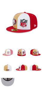 San Francisco 49ers 59Fifty 5950 New Era Sideline Fitted Cap