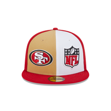 Load image into Gallery viewer, San Francisco 49ers 59Fifty 5950 New Era Sideline Fitted Cap