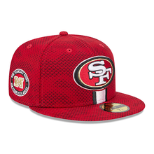 Load image into Gallery viewer, San Francisco 49ers 59Fifty 5950 New Era Sideline Fitted Cap