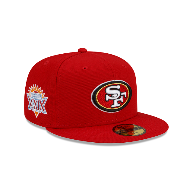 San Francisco 49ers 59Fifty 5950 New Era Superbowl XX1X Side patch Fitted Cap