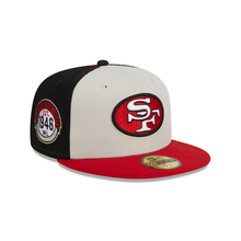 Load image into Gallery viewer, San Francisco 49ers 59Fifty 5950 New Era Sideline 23 Est. 1946 Side patch Fitted Cap