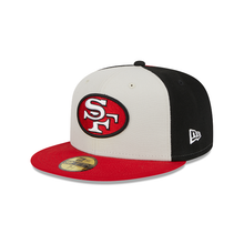 Load image into Gallery viewer, San Francisco 49ers 59Fifty 5950 New Era Sideline 23 Est. 1946 Side patch Fitted Cap